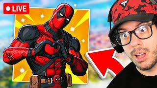 LIVE! - New DEADPOOL and WOLVERINE UPDATE is HERE! (Fortnite Battle Royale)