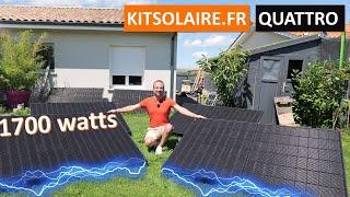 Test du Kit d'autoconsommation Quattro de chez kitsolaire.fr