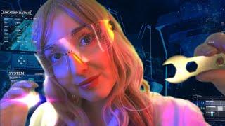 ASMR Android Repair  Fixing You  [Sci-Fi Roleplay] Studying You in Space