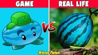 Plants Vs Zombies 2 - All Plants IN REAL LIFE! Part 1
