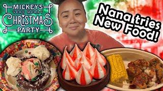 REVIEW: Mickey’s Very Merry Christmas Party 2024 NEW TREATS with Nana