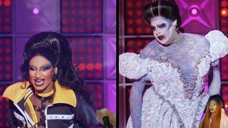 Nina West vs Angeria Paris VanMicheals (WITH RESULTS) - RuPaul's Drag Race All Stars 9
