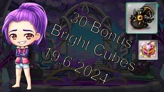 (GMS Bera) 30 Bonus Bright Cubes Vs Genesis Claw