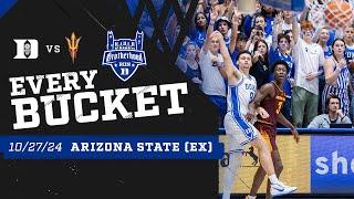 Duke 103, Arizona State 47 (EX) | Every Bucket (10-27-24)