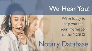 Notary Tutorial Video