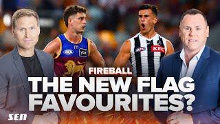 Are the Magpies the NEW FLAG FAVOURITES?? Fireball with Kane Cornes & David King - SEN