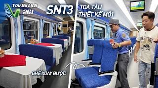 YDL #261: Trải nghiệm tàu SNT3 mới toanh, toa xe nhiều cải tiến cùng @gauhamdi | Yêu Máy Bay