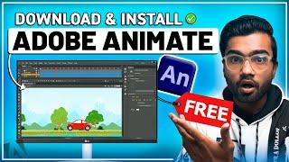 How to Download Adobe Animate for FREE in PC & Laptop (2024)