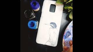 Repainting my old phone case for #navratrispecial #art #shorts