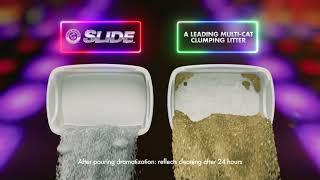 SLIDE™ Clumping Cat Litter from ARM & HAMMER™ TV Commercial- Product Demo