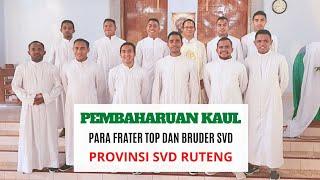 Pembaharuan kaul para Frater dan Bruder SVD yang sedang menjalankan masa TOP di Provinsi SVD Ruteng