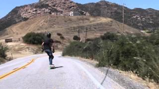 Downhill Longboarding Decker Canyon Malibu