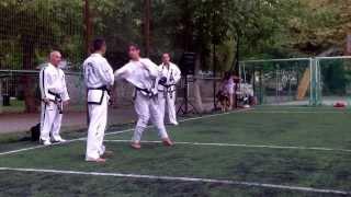 Master Vasilis Alexandris - ITF Taekwondo Kicking technique class