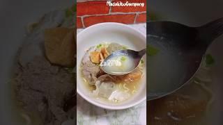 Resep Kuah Bakso Enak, Bening, ala Abang2 Bakso #shorts #kuahbakso #baksosapi