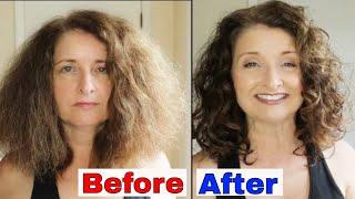 Curly Girl Method Easy & Affordable!  Aging Hair