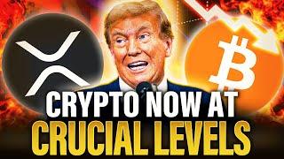 CRUCIAL LEVELS HIT As Crypto & Stocks Crumble | XRP, Bitcoin, Altcoins & More