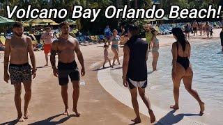VOLCANO BAY WATER PARK & Beach Walk at Universal Orlando Florida An AMAZING Day Out!