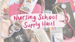 NURSING SCHOOL SUPPLY HAUL ⭐️