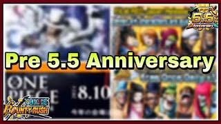 OPBR LEAKS Pre 5.5 Anniversary | One Piece Bounty Rush