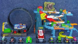 Hot Wheels Collection Unboxing Review ASMR | Hot Wheels Monster Truck Epic Loop Challenge Playset