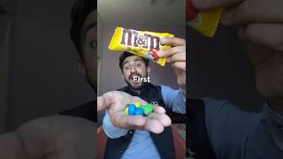 I Tried m&m’s for the First Time#shorts