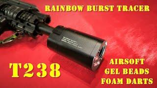 Airsoft - T238 RGB rainbow burst tracer [French]