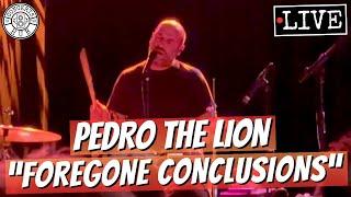 Pedro The Lion "Foregone Conclusions" LIVE