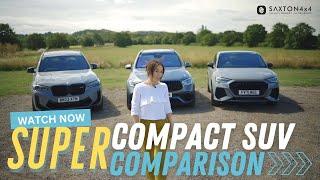 ULTIMATE COMPACT SUV COMPARISON | RSQ3 vs GLC63s vs X3 M Competition