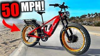 This 50 MPH Ebike is INSANE! E-Cells Monstar Review