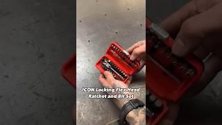 ICON Locking Flex Head Ratchet and Bit Set | Harbor Freight