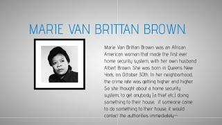CBCJNY - Marie Van Brittan Brown
