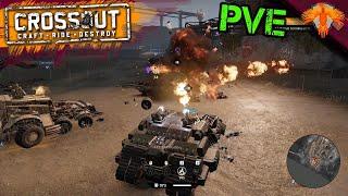 Crossout PvE Multiplayer Gameplay 2021 - PvE Battles 111 - No Commentary