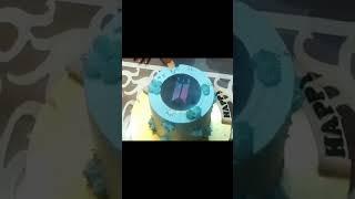 yummy blueberry cake BTS effect #shorts #viral #trending #cake #iloveyou #howyoulikethat #birthday