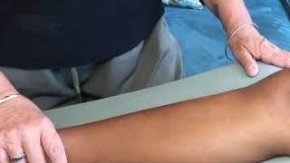 Spleen 9- Acupressure point location