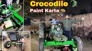 Hissa Karta Paint Crocodile Da | Battery V New La k Iea | Lucky Goldsmith