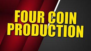 Four Coin Production | Amazing Close Up Magic Routine