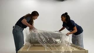 Simmons 8" Hybrid Mattress Unboxing | Mattress Advisor