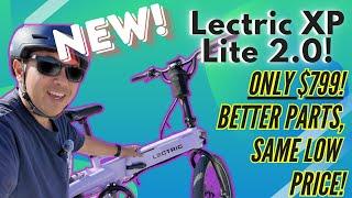 Lectric XP Lite 2.0 Launched! Check out the NEW Upgrades! Optional 80 Mile Battery Available Now!
