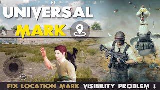 bgmi universal mark setting | pubg universal mark setting | pubg me mark location kaise show kare