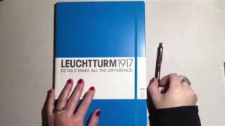 My new Leuchtturm1917 A4 Master Slim "101 Goals in 1001 Days" Notebook