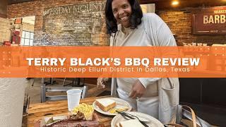 We Tried Authentic TX Bbq:  Terry Black's BBQ in Deep Ellum Dallas