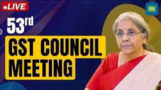 Live | 53rd GST Council Meeting Outcome | FM Nirmala Sitharaman | Press Address