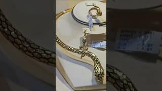 Snake design necklace, animal designs gold jewelery #trendingjewellery #gold @dubaikaburlu