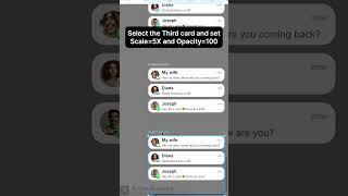 Animating notifications list in #figma #ui #prototyping