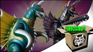 Marmit GIGAN 1972 & 2004 vinyl figures UNBOXING!