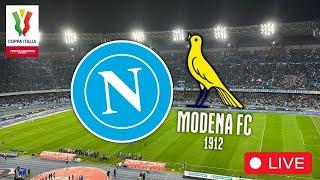 Napoli Modena 4-3 ai rigori  LIVE con i tifosi napoletani allo stadio Maradona