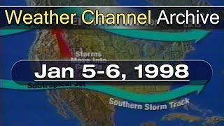 The Weather Channel - January 5-6, 1998