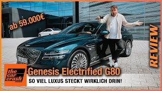 Genesis Electrified G80 (2022) So viel Elektroauto gibt's ab 59.000€! Fahrbericht | Review | Test