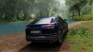 Lamborghini Urus - Forza Horizon 5 | Steering wheel Gameplay