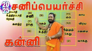 Kanni Sanipeyarchi Palankal 2025 - கன்னி சனிப்பெயர்ச்சி பலன்கள் 2025